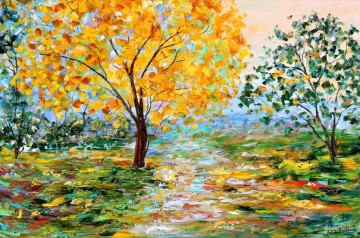 Radiant Forest scenery Oil Paintings